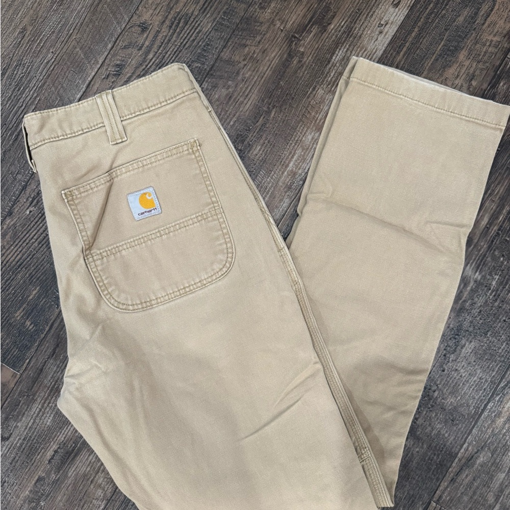 Carhartt Men's Beige Work Pants